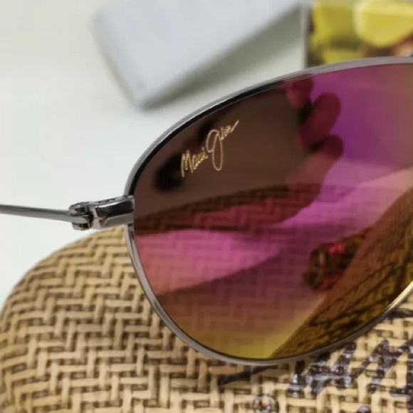 MAUI JIM BABY BEACH Aviator Sunglasses - Picture 4 of 7